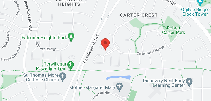 map of 1295 unit 3 CARTER CREST RD NW